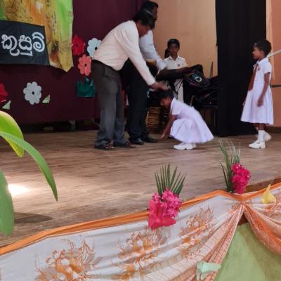1 ශ්‍රේණීයට සිසුන් බදවා ගැනීමේ උත්සවය